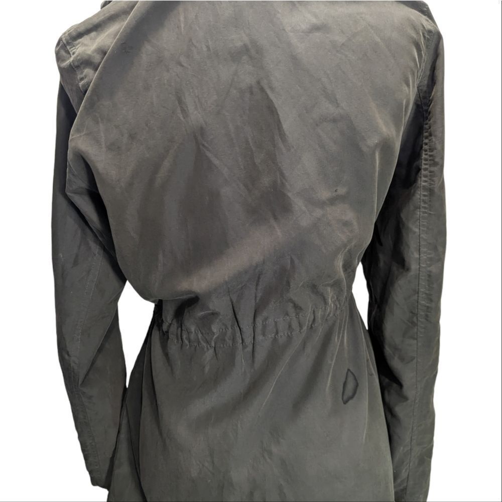 Divided by h&m army green jacket with hood size 6 - Picture 7 of 10